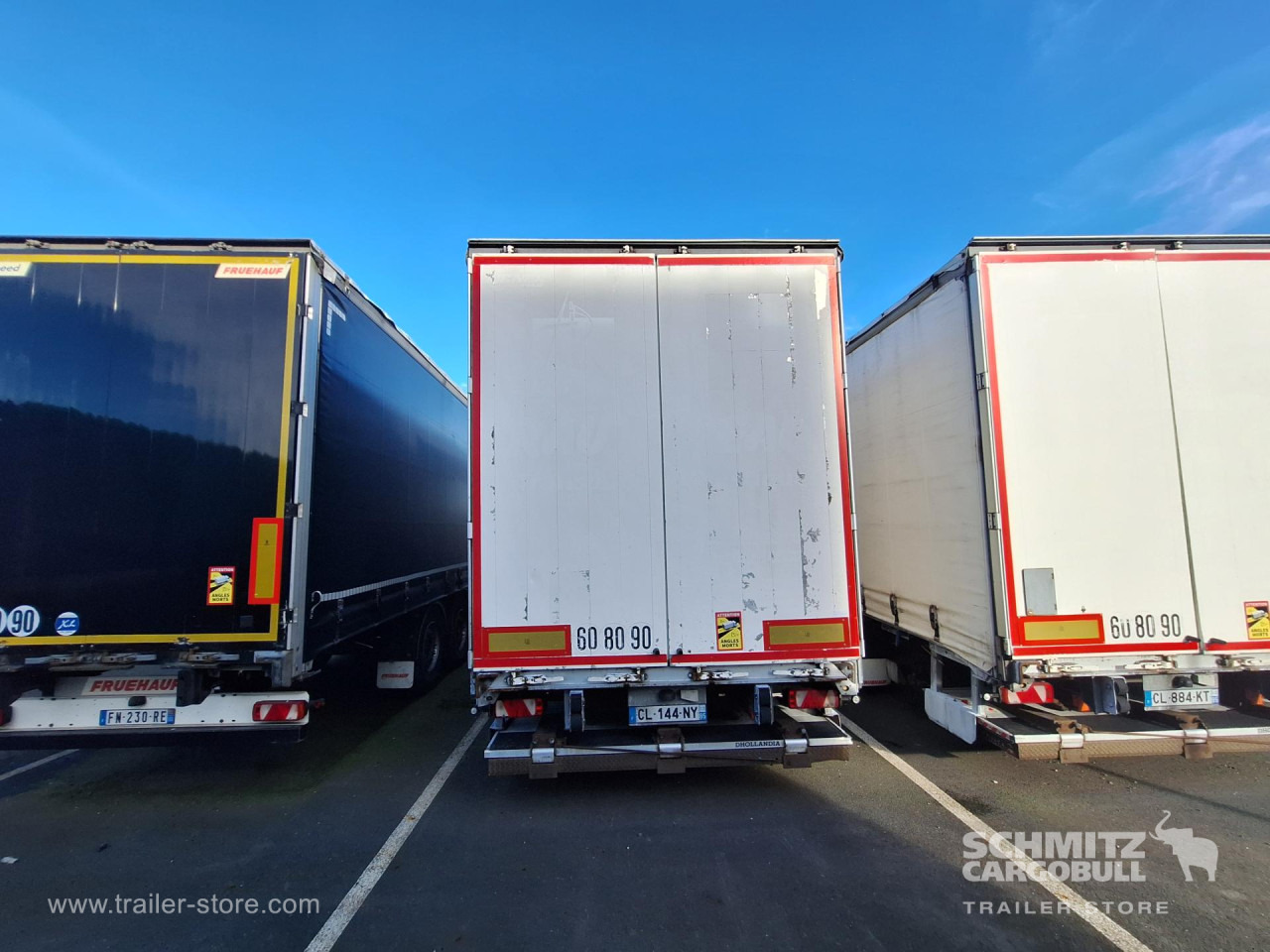 FRUEHAUF Curtainsider Standard Taillift - Tenta puspiekabe: foto 2 FRUEHAUF Curtainsider Standard Taillift - Tenta puspiekabe: foto 2