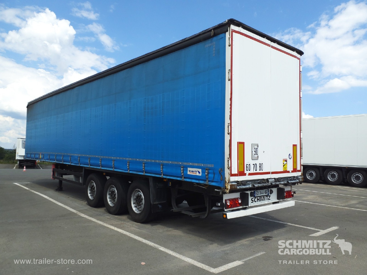 SCHMITZ Curtainsider Standard - Tenta puspiekabe: foto 5 SCHMITZ Curtainsider Standard - Tenta puspiekabe: foto 5