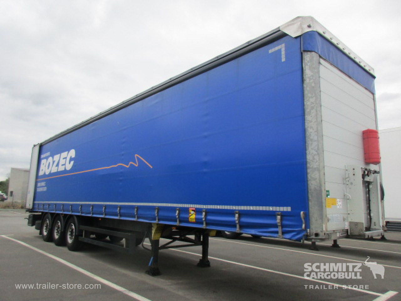 SCHMITZ Curtainsider Standard - Tenta puspiekabe: foto 1 SCHMITZ Curtainsider Standard - Tenta puspiekabe: foto 1