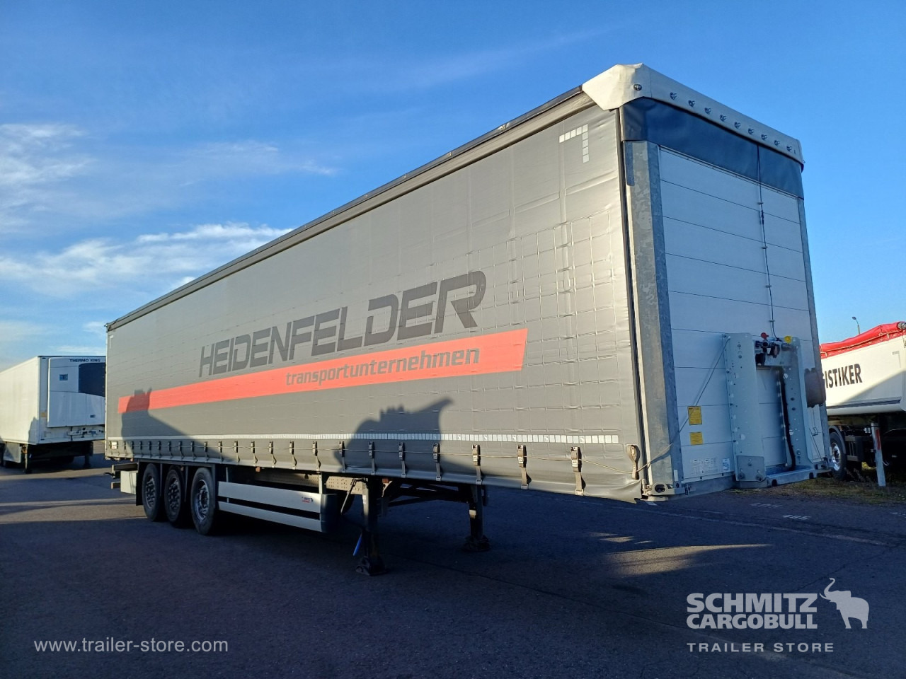 SCHMITZ Auflieger Curtainsider Standard - Tenta puspiekabe: foto 1 SCHMITZ Auflieger Curtainsider Standard - Tenta puspiekabe: foto 1