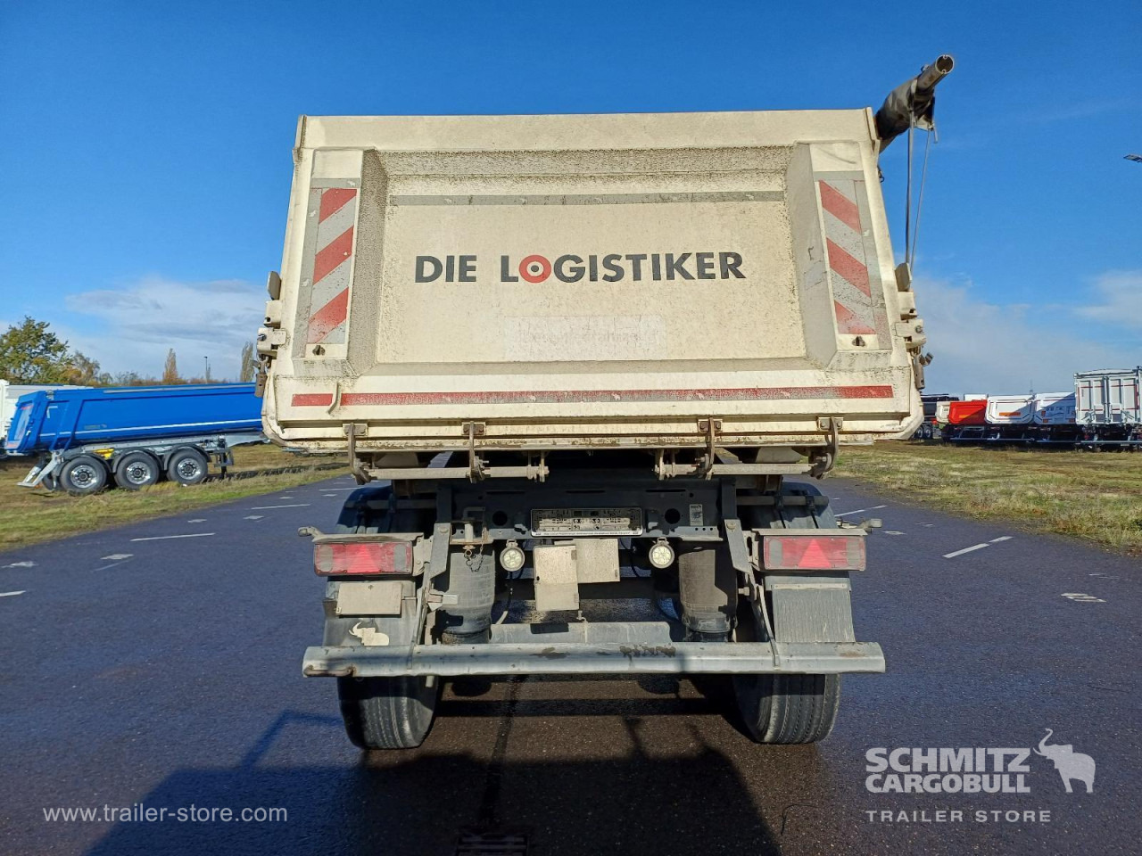 Puspiekabe pašizgāzējs SCHMITZ Auflieger Kipper Alukastenmulde 24m³: foto 8 Puspiekabe pašizgāzējs SCHMITZ Auflieger Kipper Alukastenmulde 24m³: foto 8