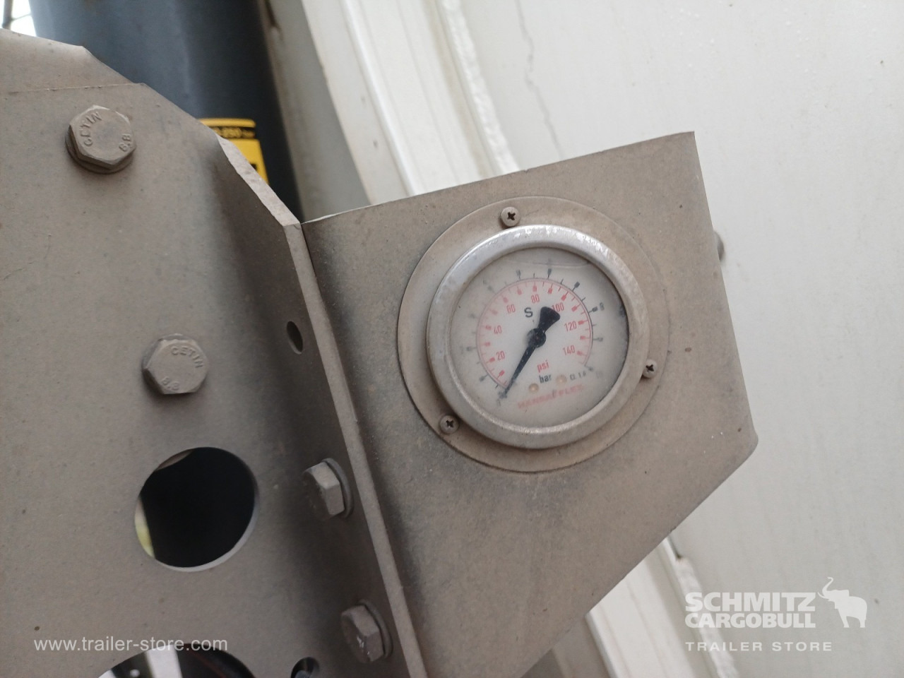 Puspiekabe pašizgāzējs SCHMITZ Auflieger Kipper Alukastenmulde 24m³: foto 11