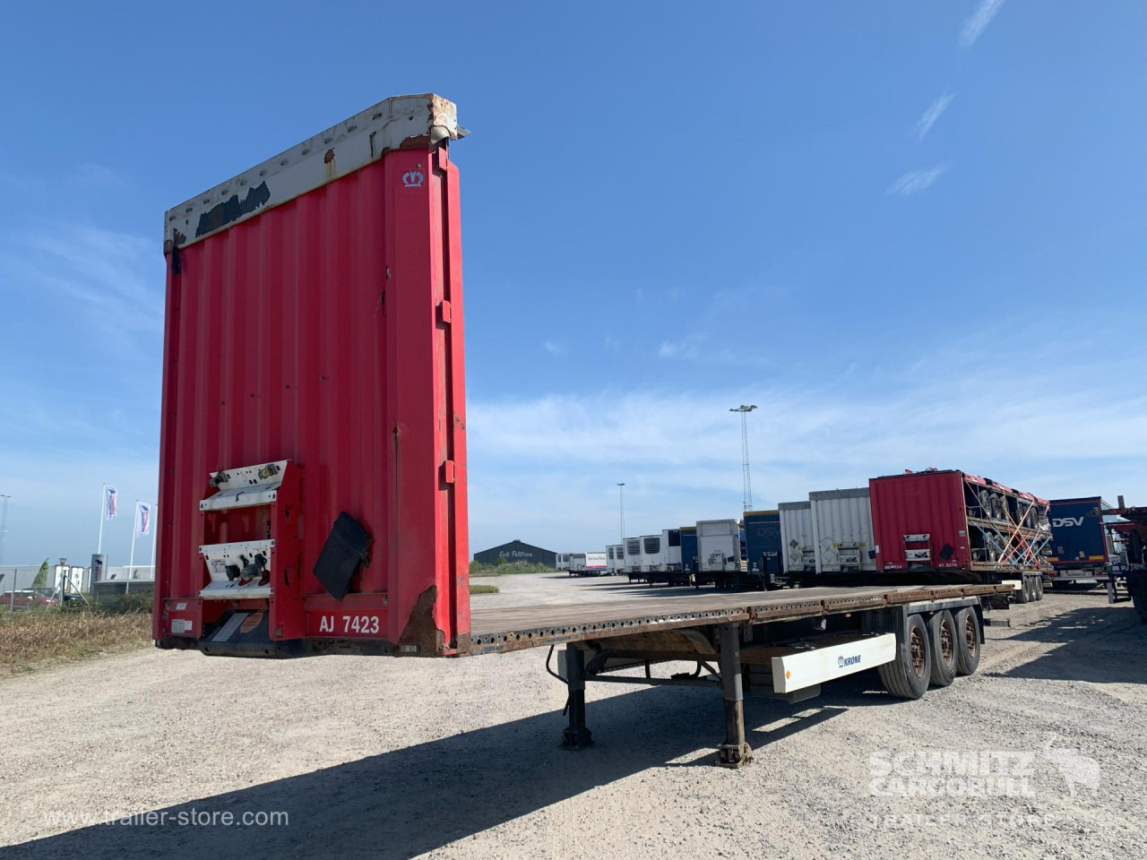 KRONE Platform Standard - Bortu puspiekabe/ Platforma: foto 1 KRONE Platform Standard - Bortu puspiekabe/ Platforma: foto 1