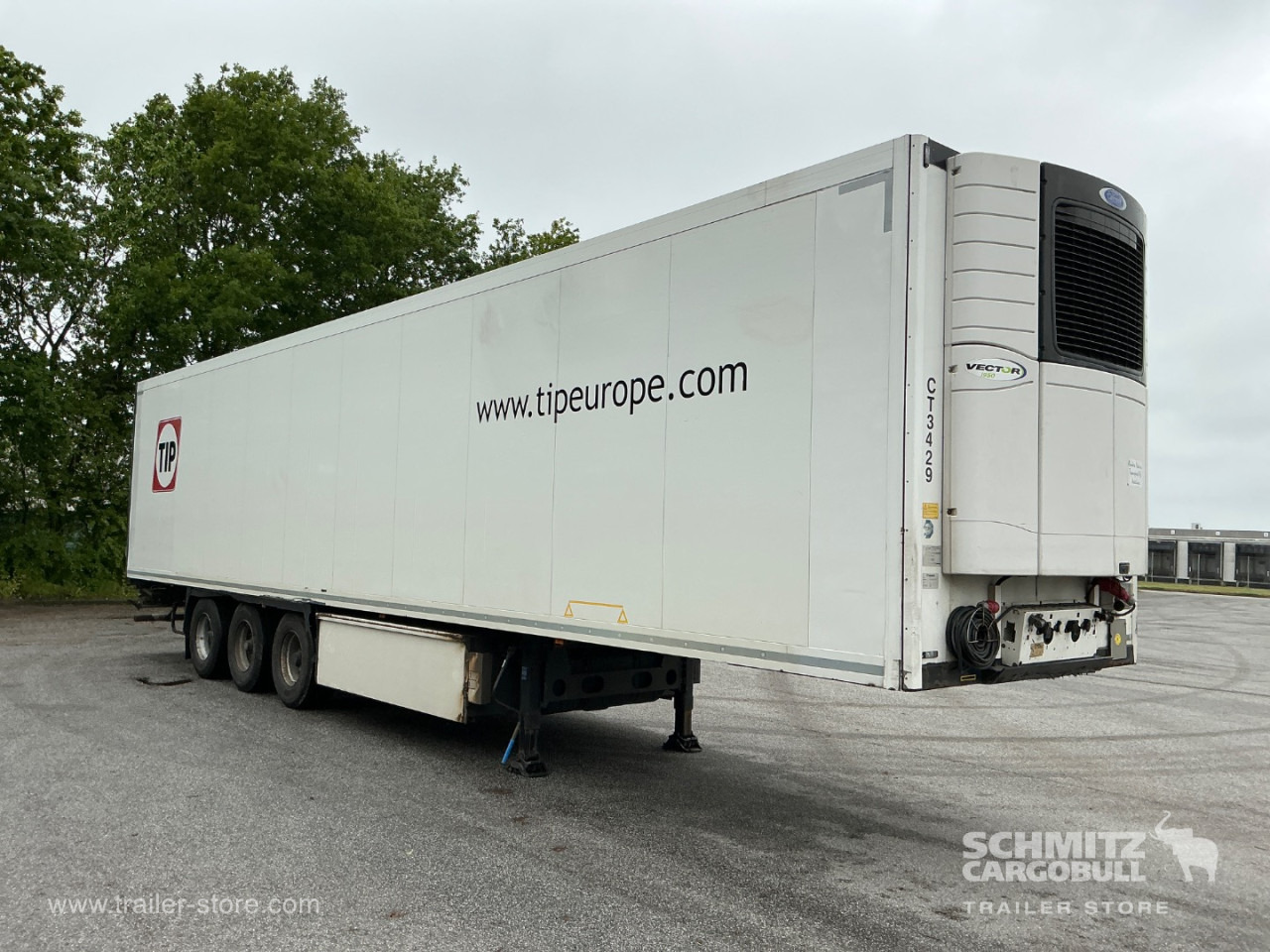 KRONE Reefer Standard Double deck - Puspiekabe izotermiskais: foto 1 KRONE Reefer Standard Double deck - Puspiekabe izotermiskais: foto 1