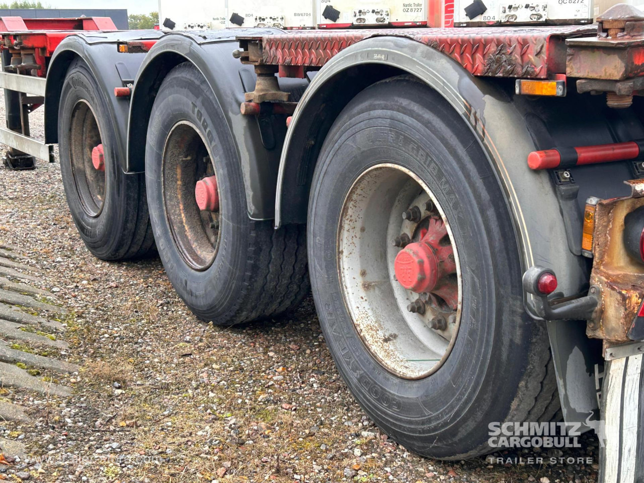 SCHMITZ Containerchassis Standard - Puspiekabe noņemamā virsbūve/ Konteineru vedējs: foto 3 SCHMITZ Containerchassis Standard - Puspiekabe noņemamā virsbūve/ Konteineru vedējs: foto 3