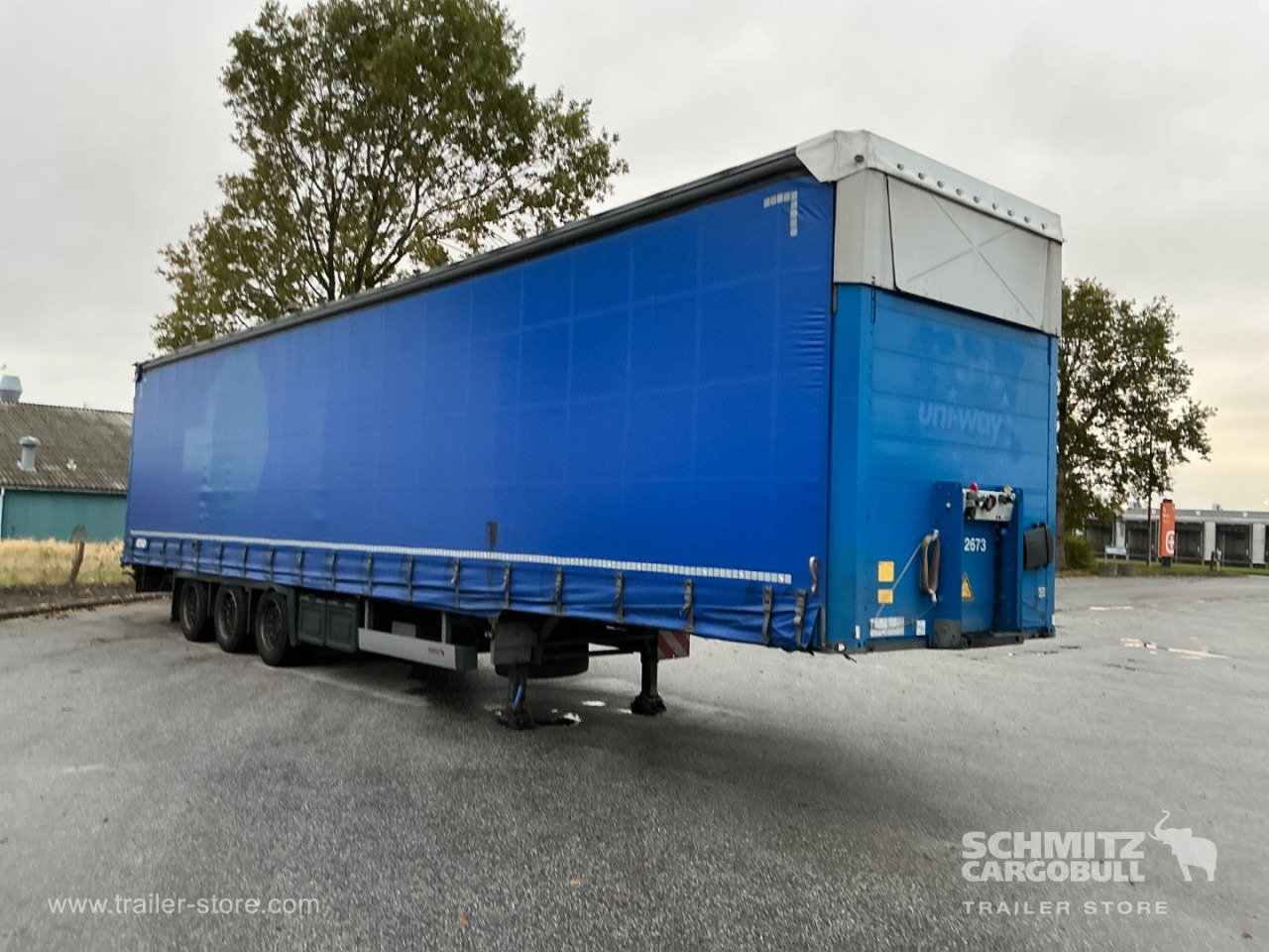 SCHMITZ Curtainsider Mega - Tenta puspiekabe: foto 1 SCHMITZ Curtainsider Mega - Tenta puspiekabe: foto 1