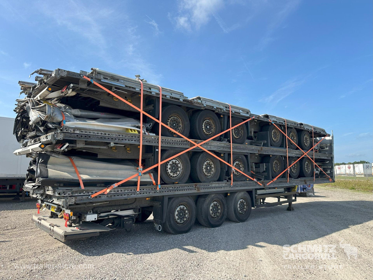 Tenta puspiekabe SCHMITZ Curtainsider Standard: foto 6
