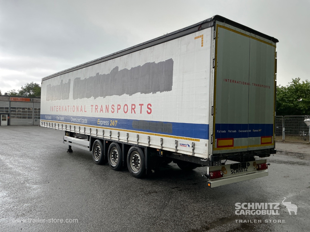 Tenta puspiekabe SCHMITZ Curtainsider Standard: foto 11