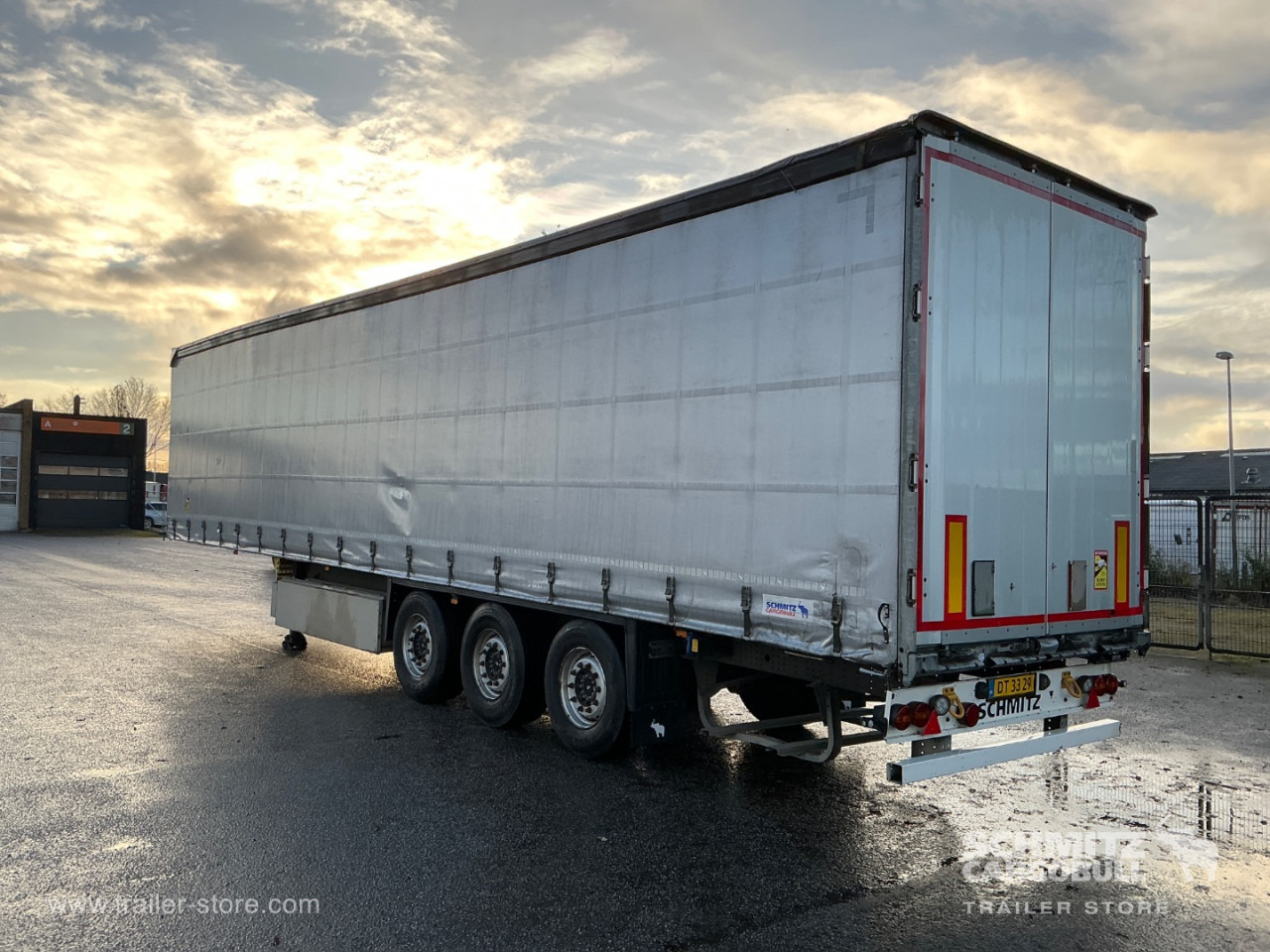 Tenta puspiekabe SCHMITZ Curtainsider Standard , Folding wall right: foto 11