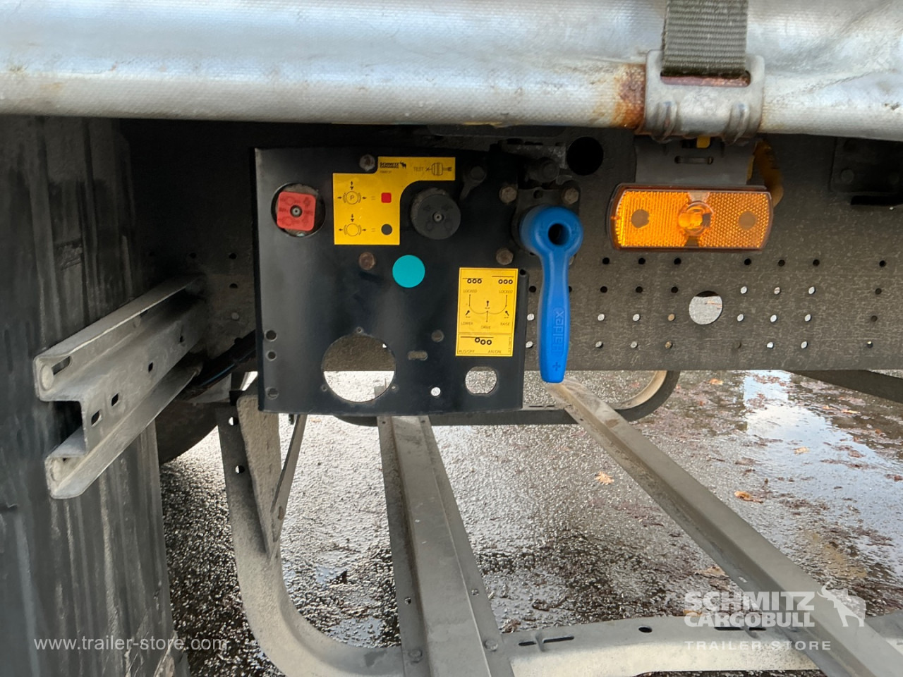 Tenta puspiekabe SCHMITZ Curtainsider Standard , Folding wall right: foto 7