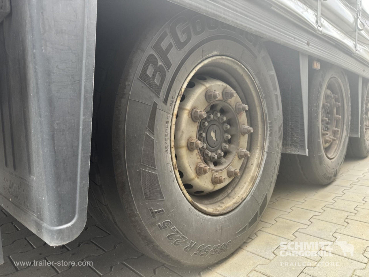Tenta puspiekabe SCHMITZ Curtainsider Mega: foto 10