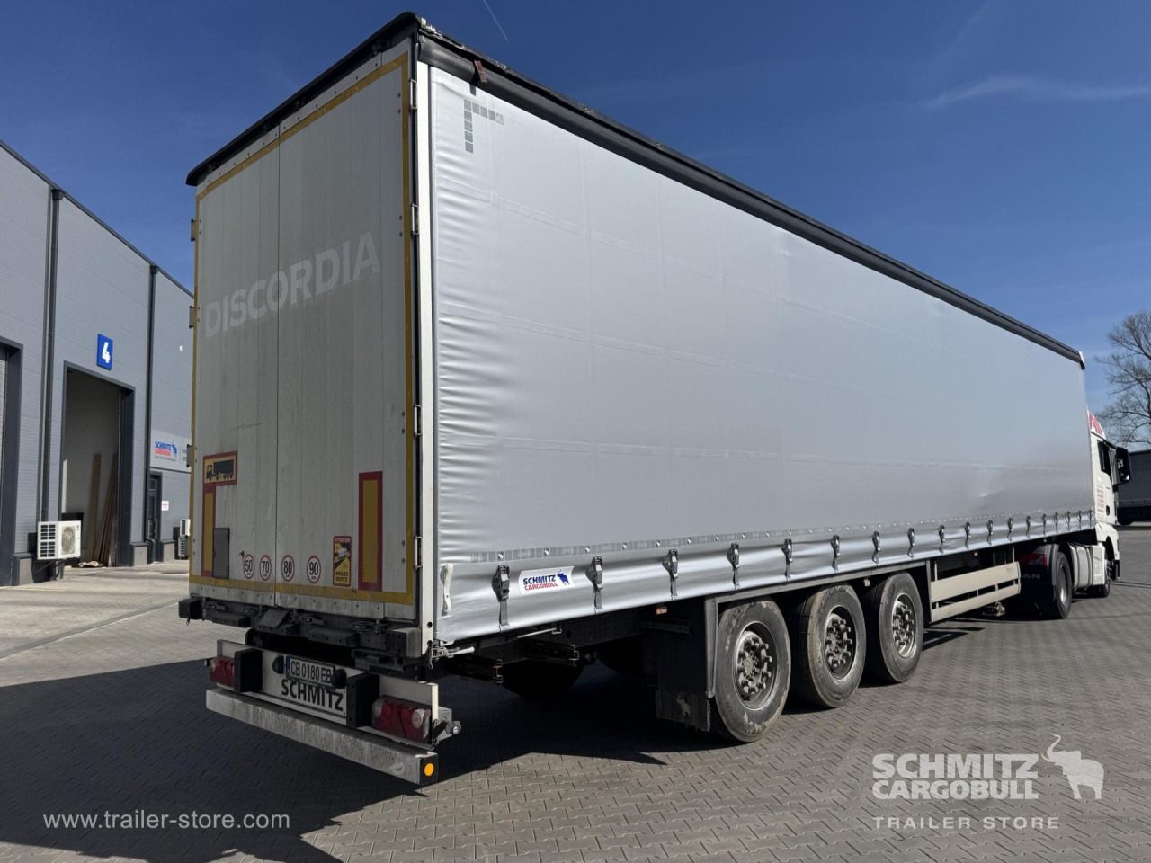 Tenta puspiekabe SCHMITZ Curtainsider Standard: foto 6