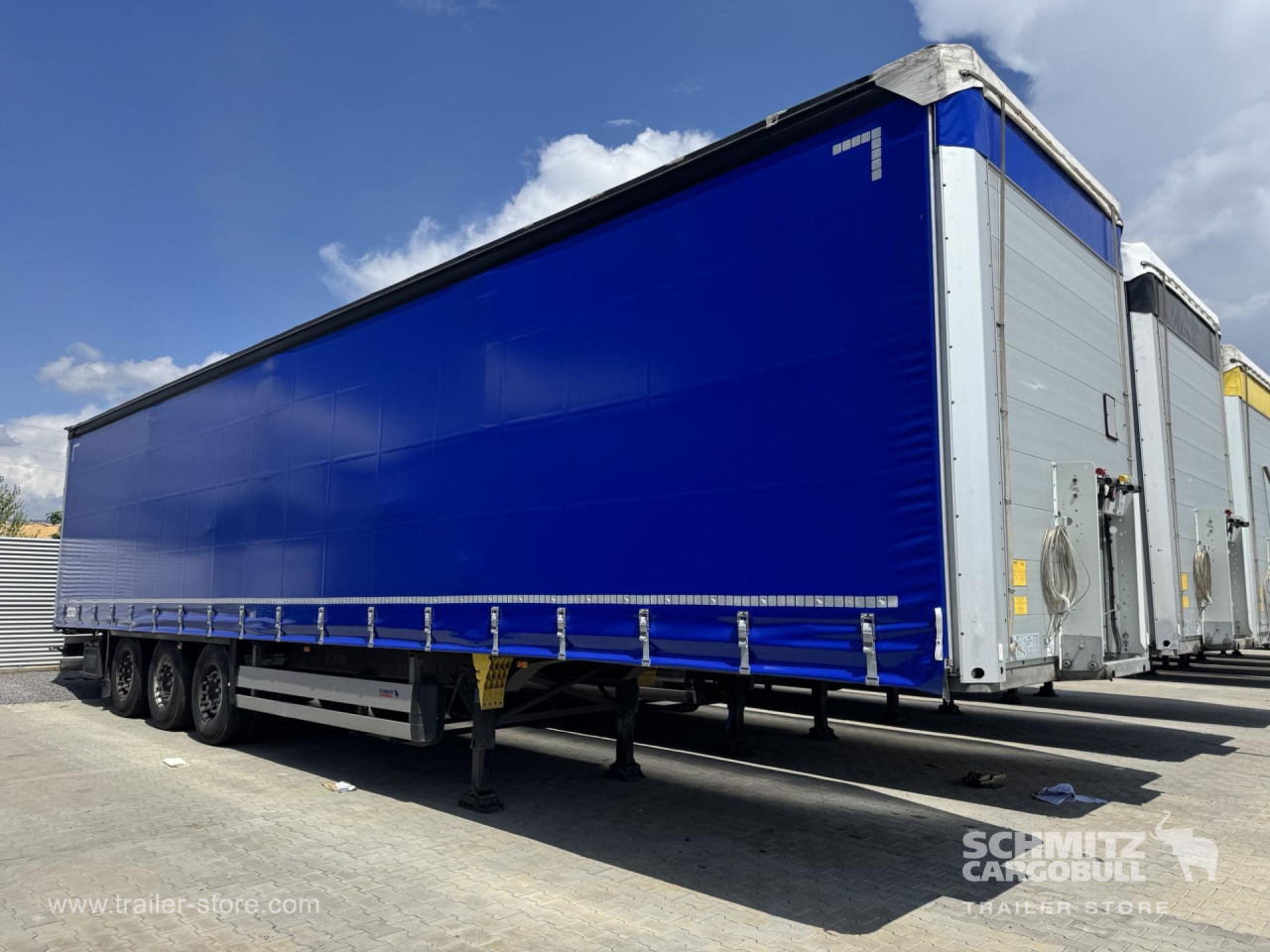 SCHMITZ Curtainsider Standard - Tenta puspiekabe: foto 1 SCHMITZ Curtainsider Standard - Tenta puspiekabe: foto 1