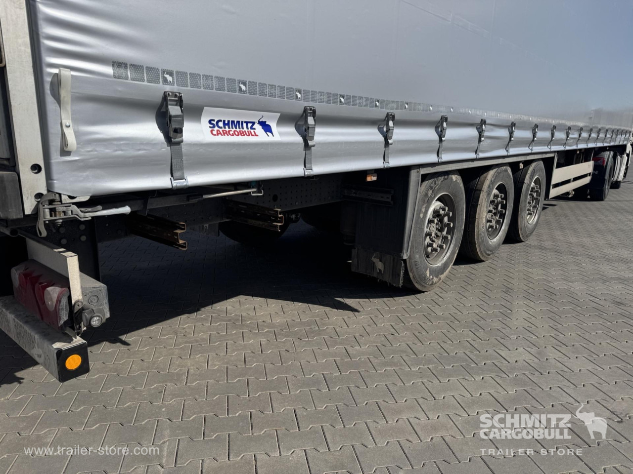 Tenta puspiekabe SCHMITZ Curtainsider Standard: foto 8