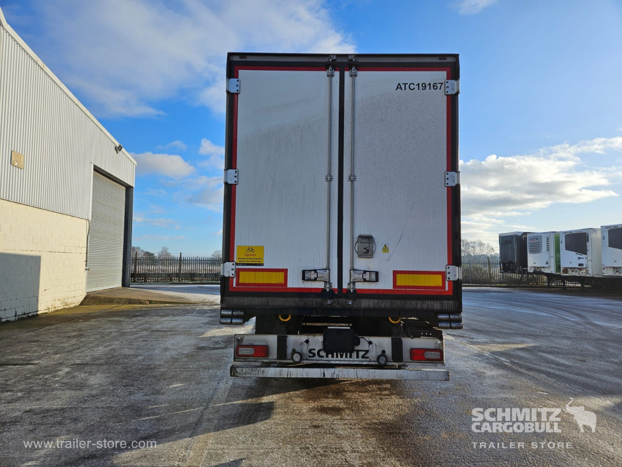 Puspiekabe izotermiskais SCHMITZ Reefer Multitemp: foto 12
