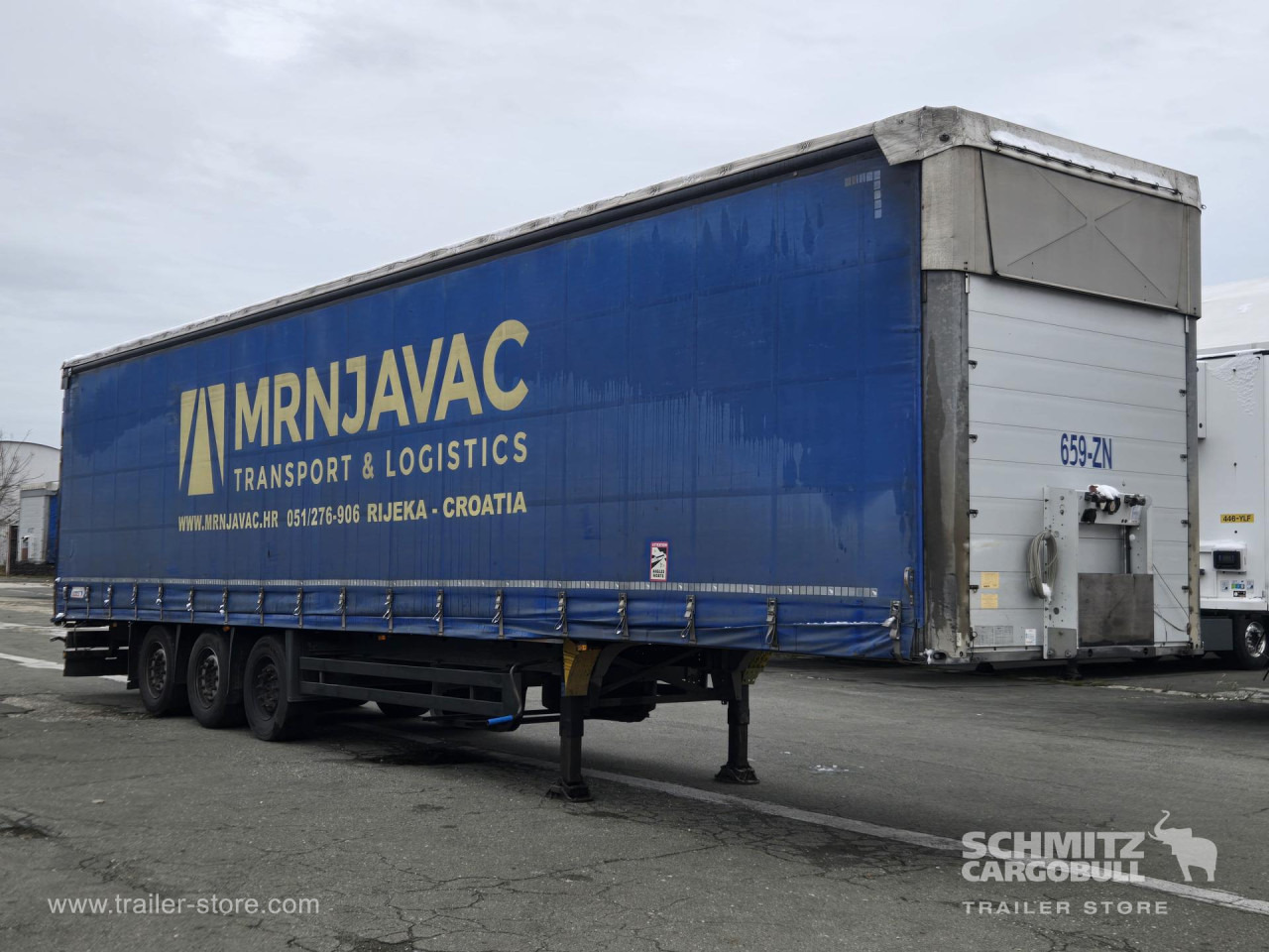 SCHMITZ Curtainsider Varios - Tenta puspiekabe: foto 1 SCHMITZ Curtainsider Varios - Tenta puspiekabe: foto 1