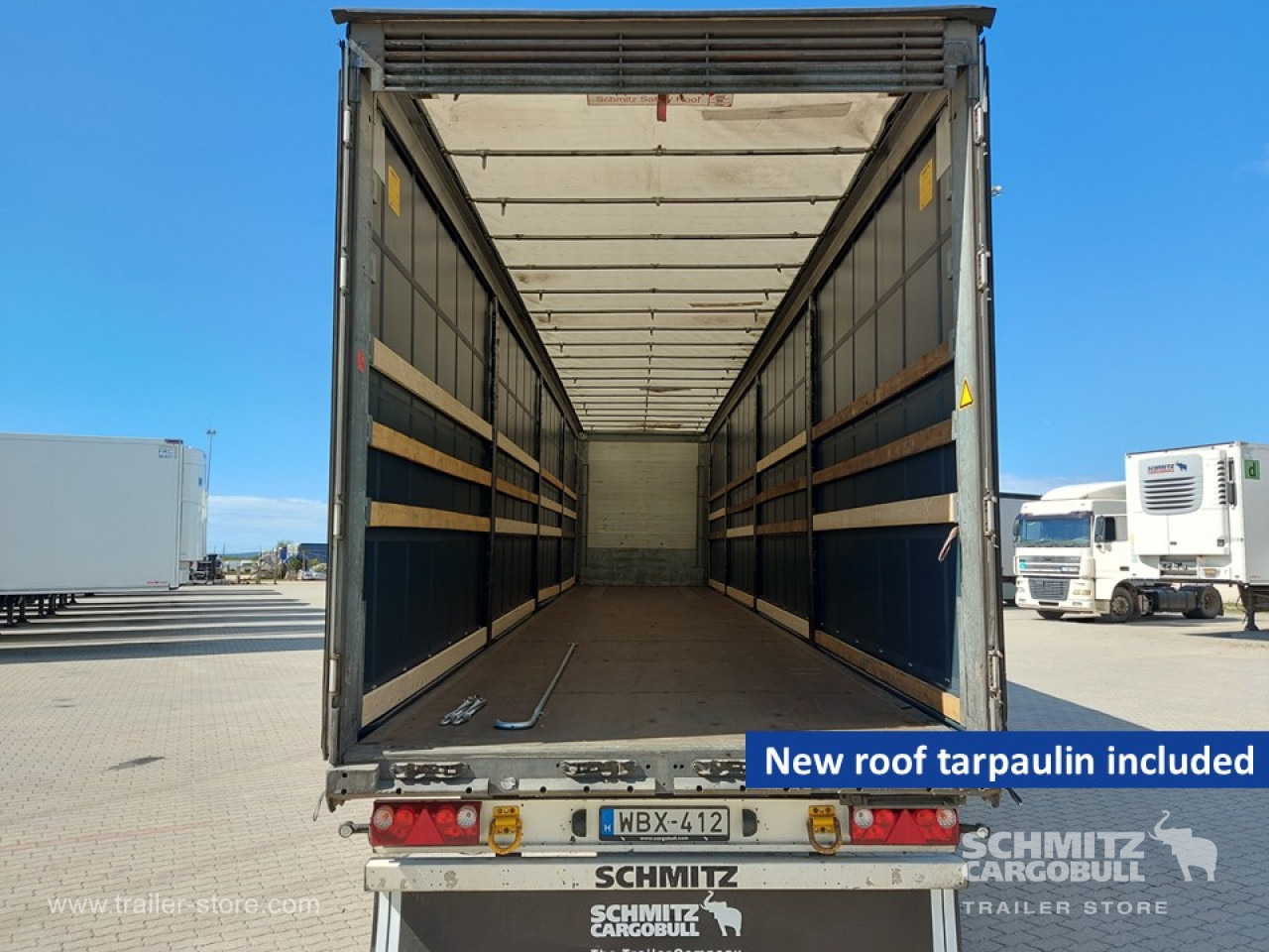 SCHMITZ Curtainsider Mega - Tenta puspiekabe: foto 3 SCHMITZ Curtainsider Mega - Tenta puspiekabe: foto 3