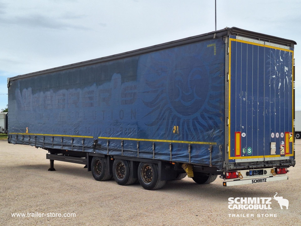 Tenta puspiekabe SCHMITZ Curtainsider Mega: foto 7