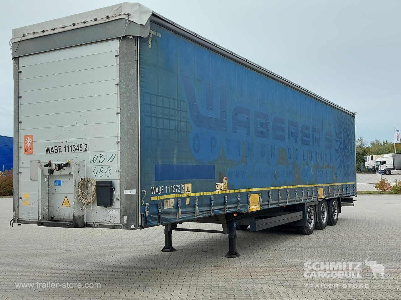 Tenta puspiekabe SCHMITZ Curtainsider Mega: foto 6