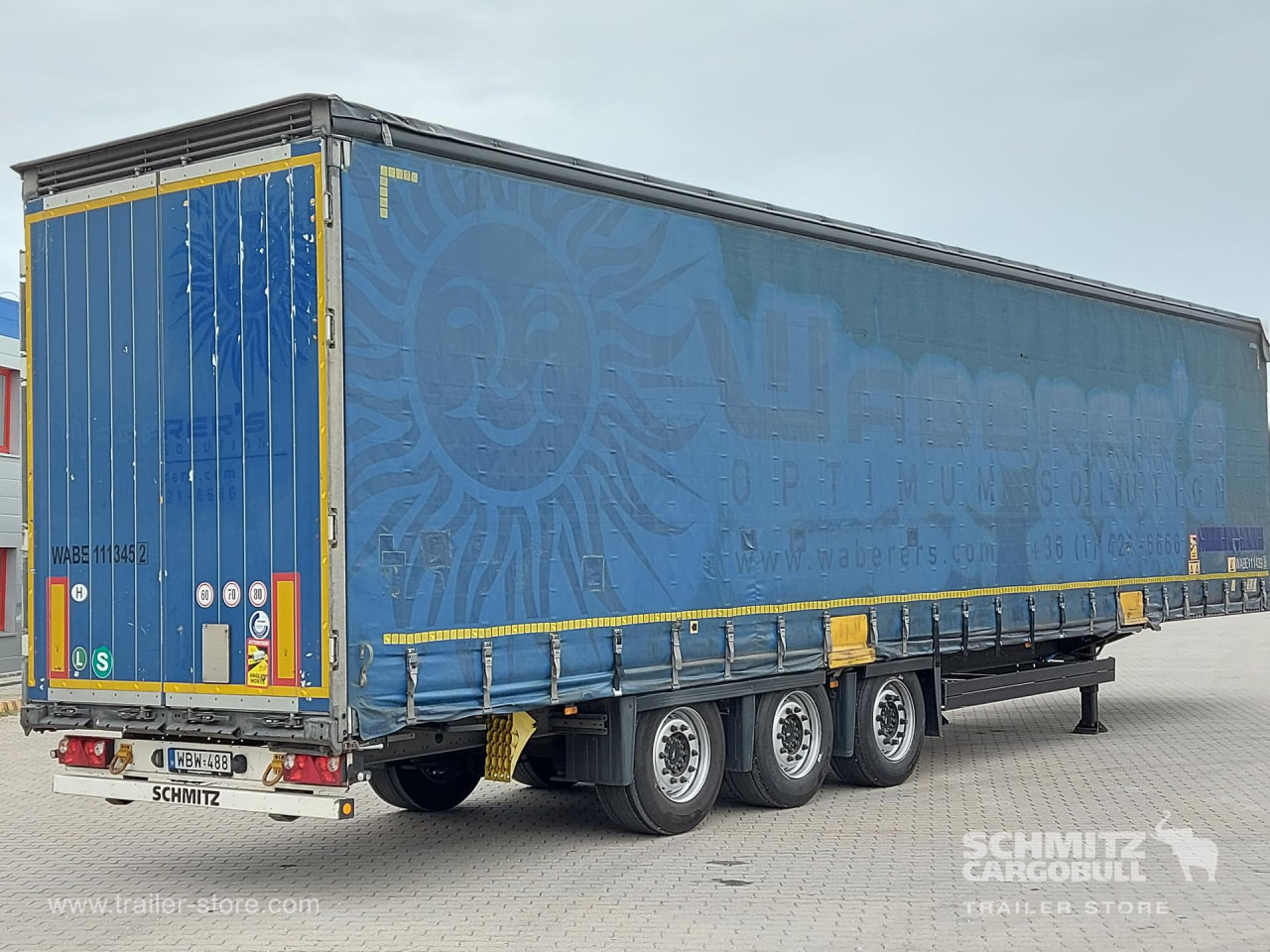Tenta puspiekabe SCHMITZ Curtainsider Mega: foto 9