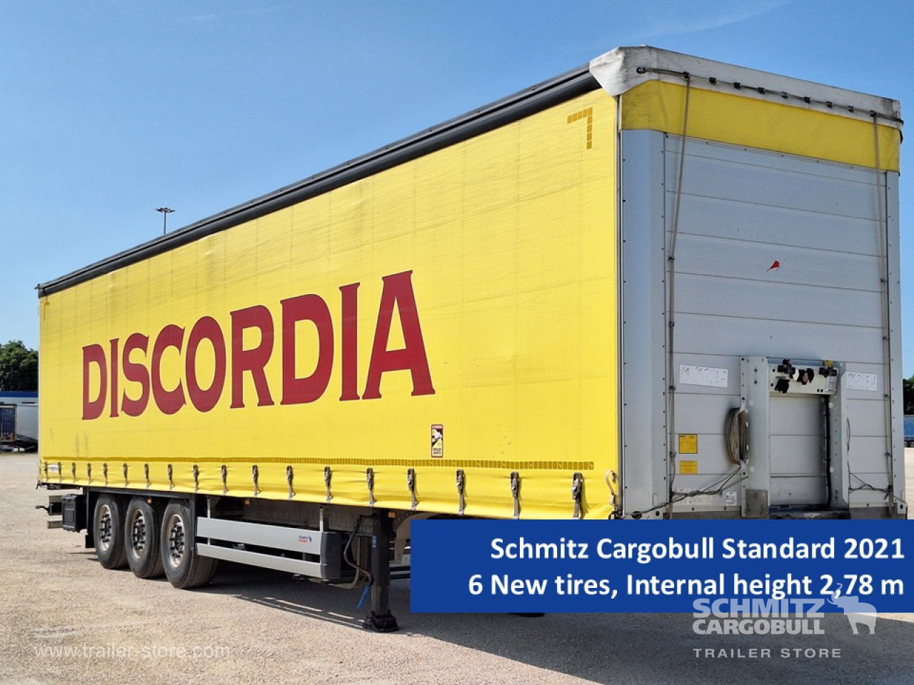 SCHMITZ Curtainsider Standard - Tenta puspiekabe: foto 1 SCHMITZ Curtainsider Standard - Tenta puspiekabe: foto 1