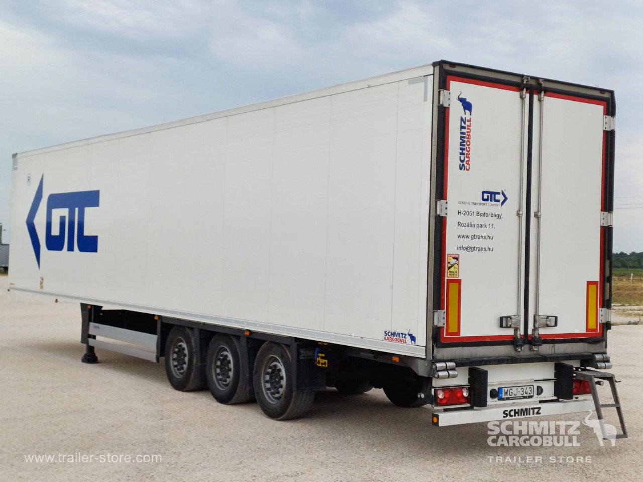 Puspiekabe izotermiskais SCHMITZ Reefer Multitemp: foto 10