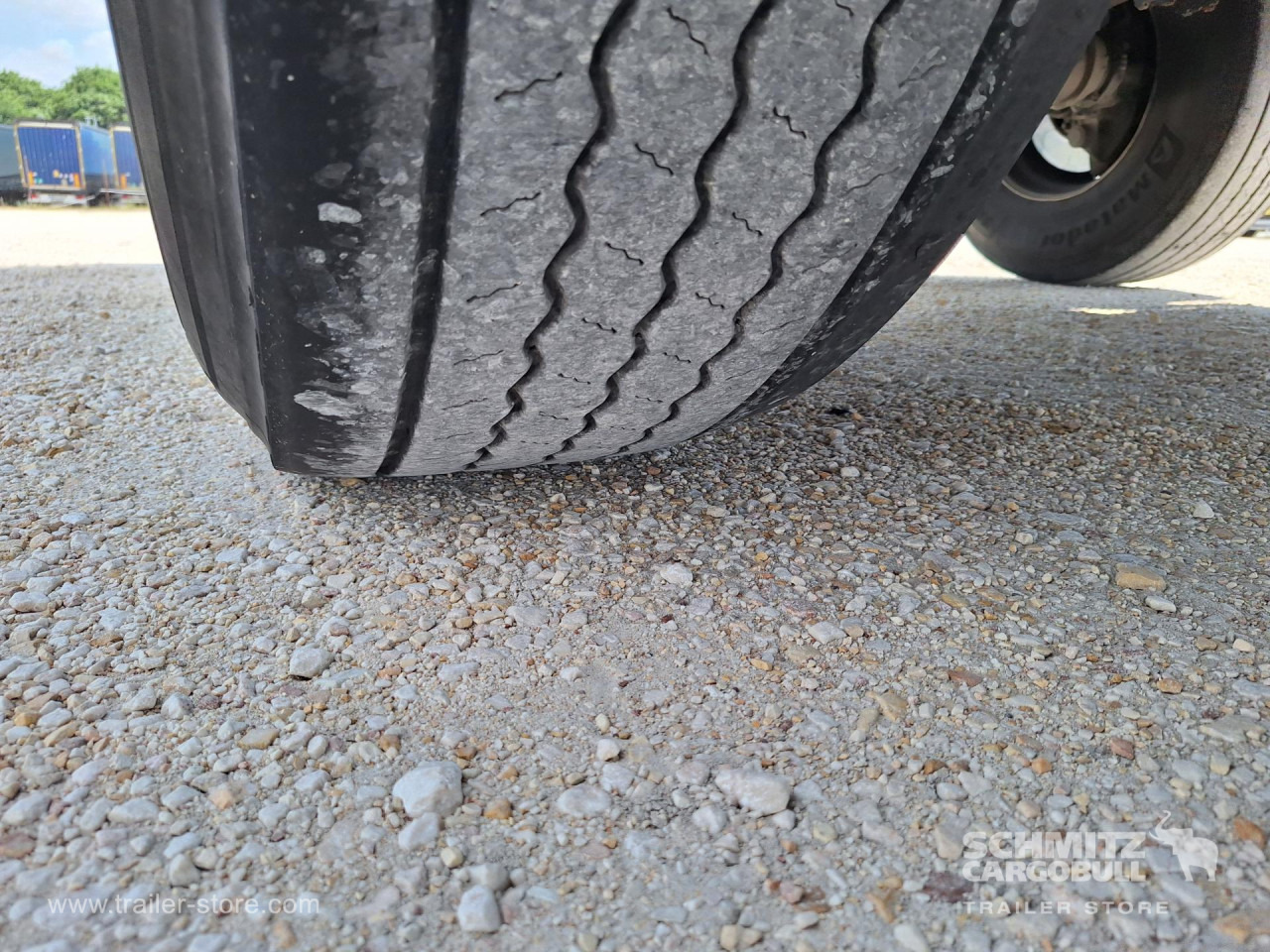 Puspiekabe pašizgāzējs SCHMITZ Tipper Alu-square sided body 27m³: foto 7