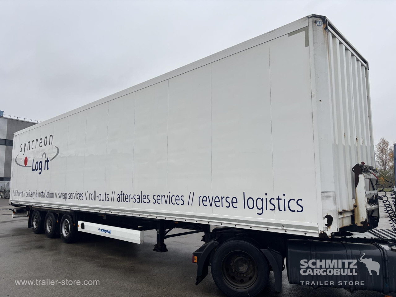 KRONE Dryfreight Standard Double deck - Puspiekabe slēgtā virsbūve: foto 5 KRONE Dryfreight Standard Double deck - Puspiekabe slēgtā virsbūve: foto 5