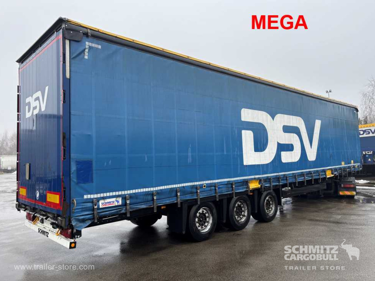 SCHMITZ Curtainsider Mega - Tenta puspiekabe: foto 1 SCHMITZ Curtainsider Mega - Tenta puspiekabe: foto 1