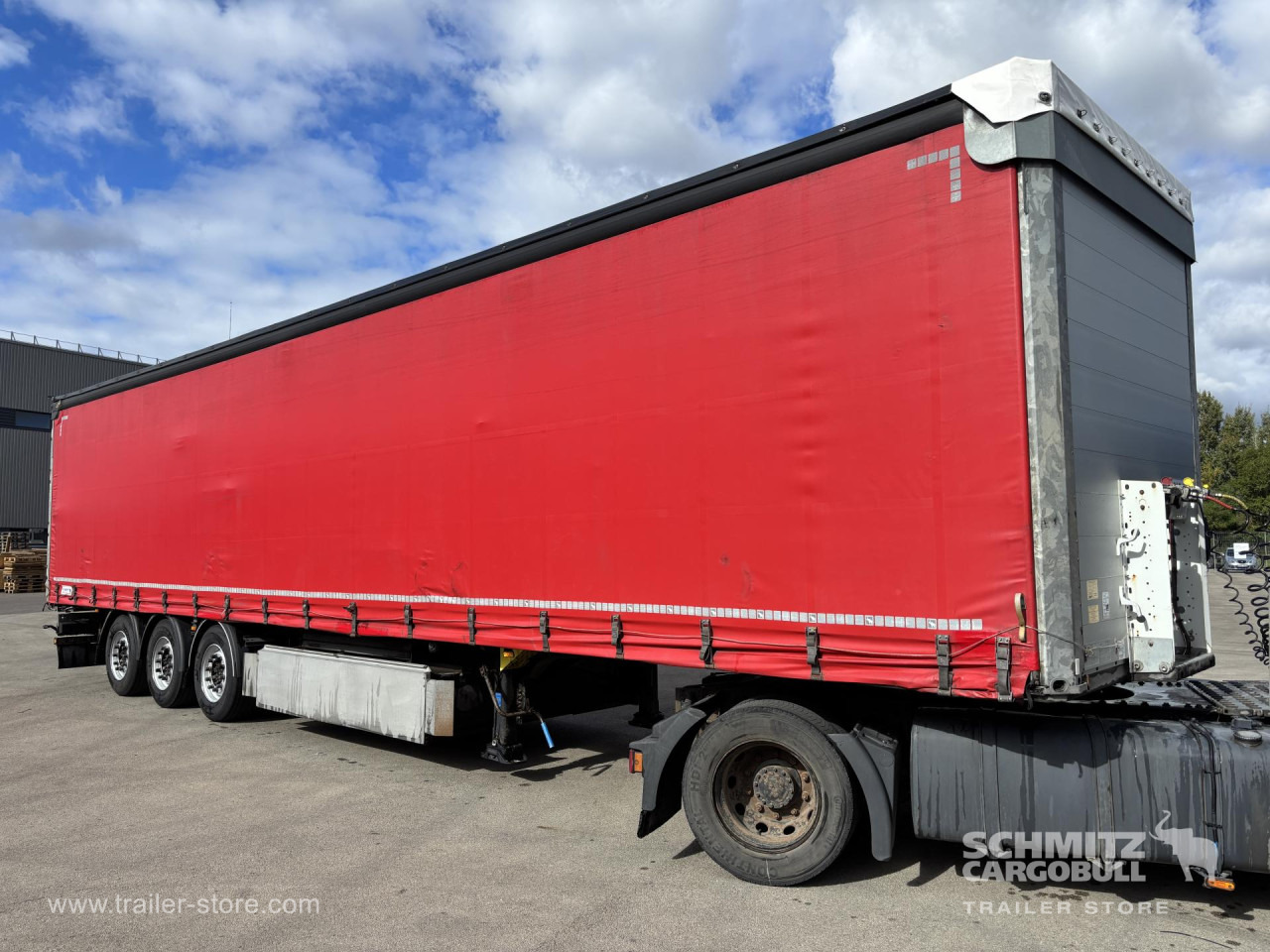 Tenta puspiekabe SCHMITZ Curtainsider Standard: foto 9