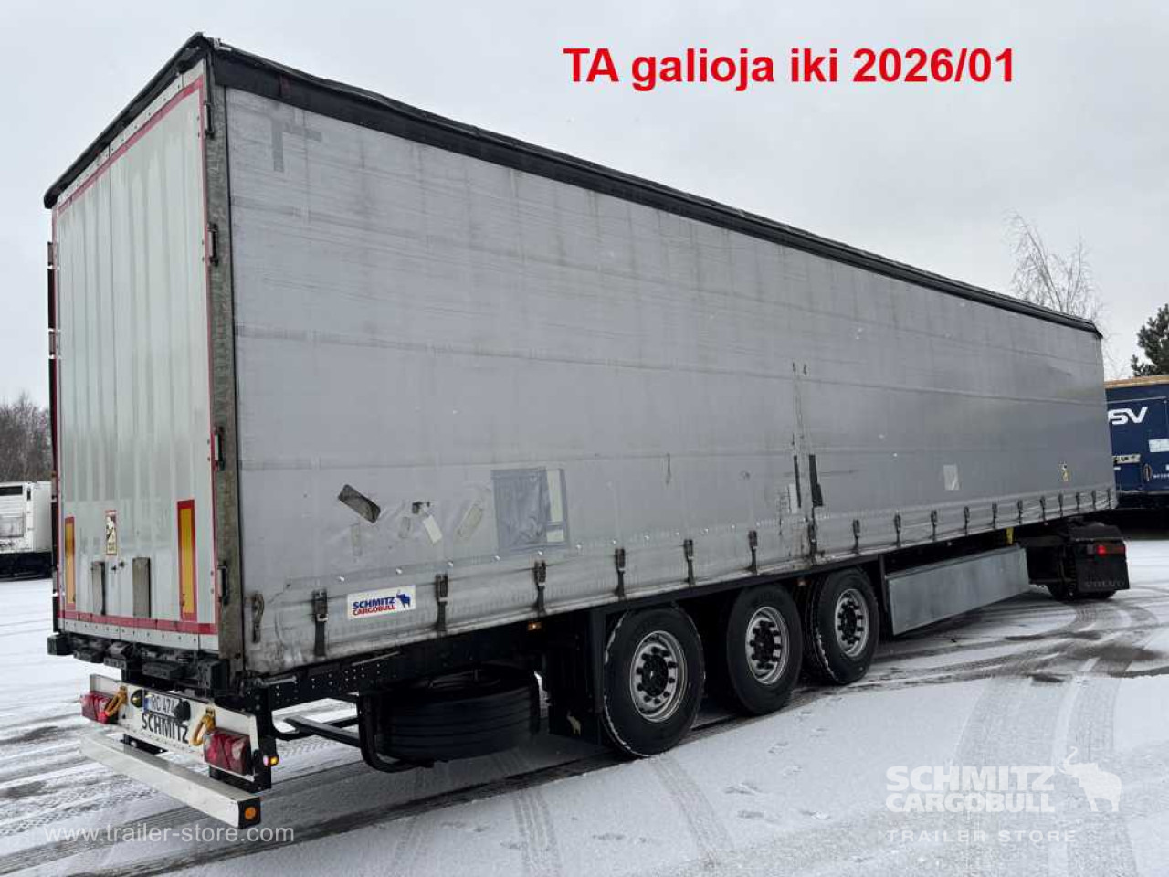 SCHMITZ Curtainsider Standard - Tenta puspiekabe: foto 1 SCHMITZ Curtainsider Standard - Tenta puspiekabe: foto 1