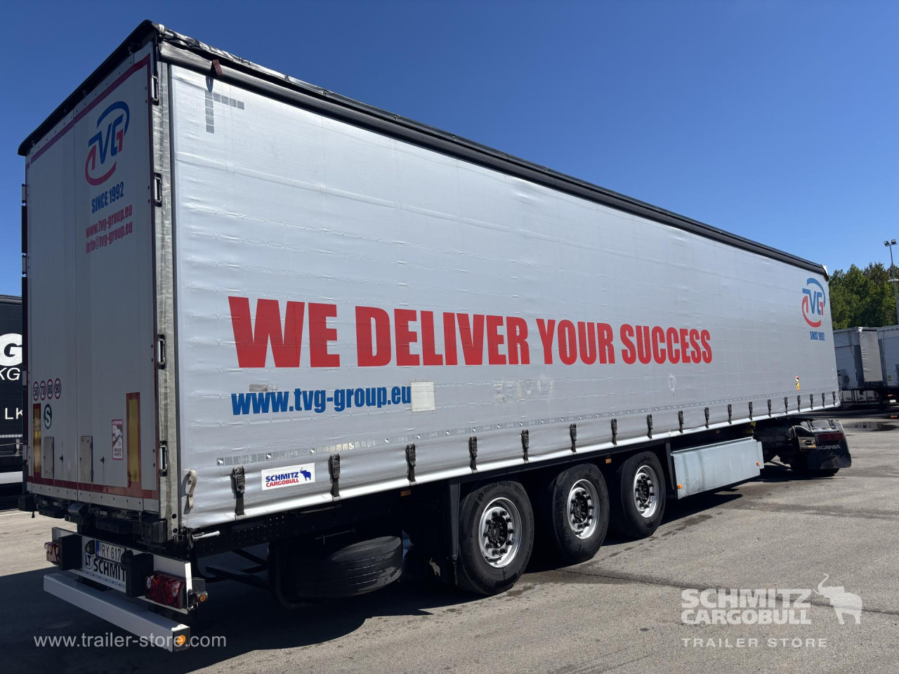 SCHMITZ Curtainsider Standard - Tenta puspiekabe: foto 1 SCHMITZ Curtainsider Standard - Tenta puspiekabe: foto 1