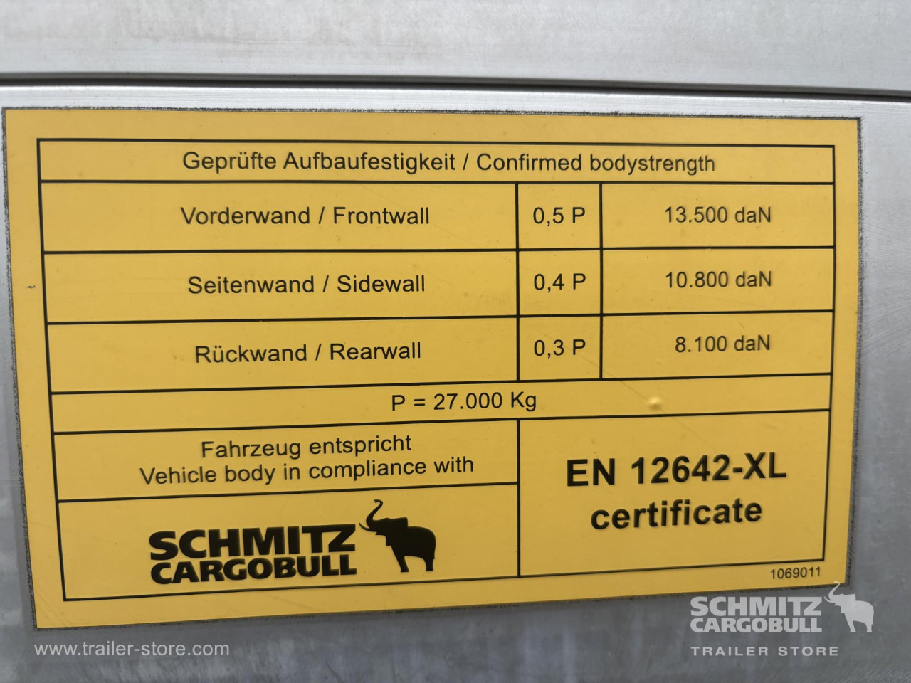 SCHMITZ Curtainsider Standard - Tenta puspiekabe: foto 2 SCHMITZ Curtainsider Standard - Tenta puspiekabe: foto 2