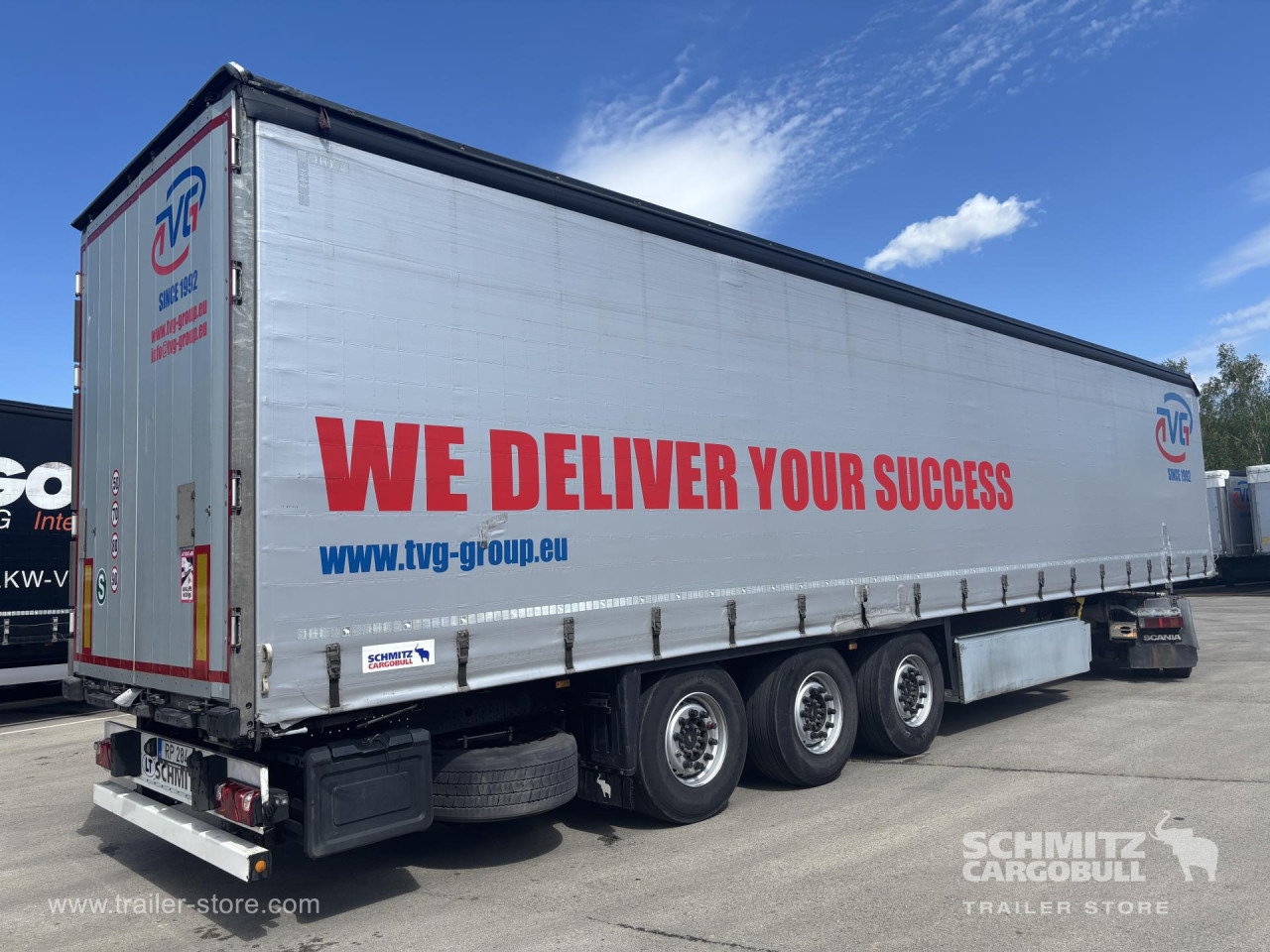 SCHMITZ Curtainsider Standard - Tenta puspiekabe: foto 1 SCHMITZ Curtainsider Standard - Tenta puspiekabe: foto 1