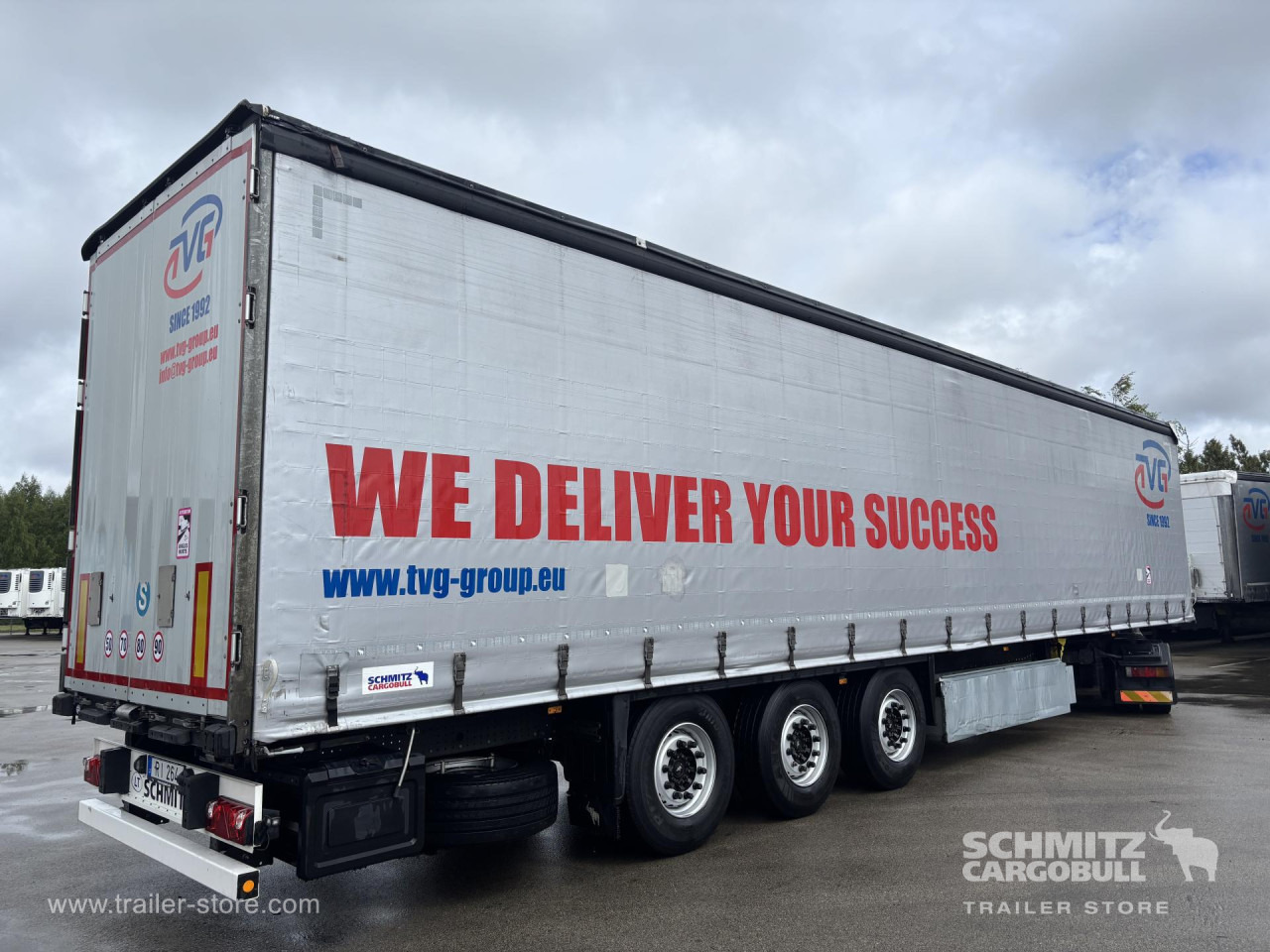 SCHMITZ Curtainsider Standard - Tenta puspiekabe: foto 1 SCHMITZ Curtainsider Standard - Tenta puspiekabe: foto 1