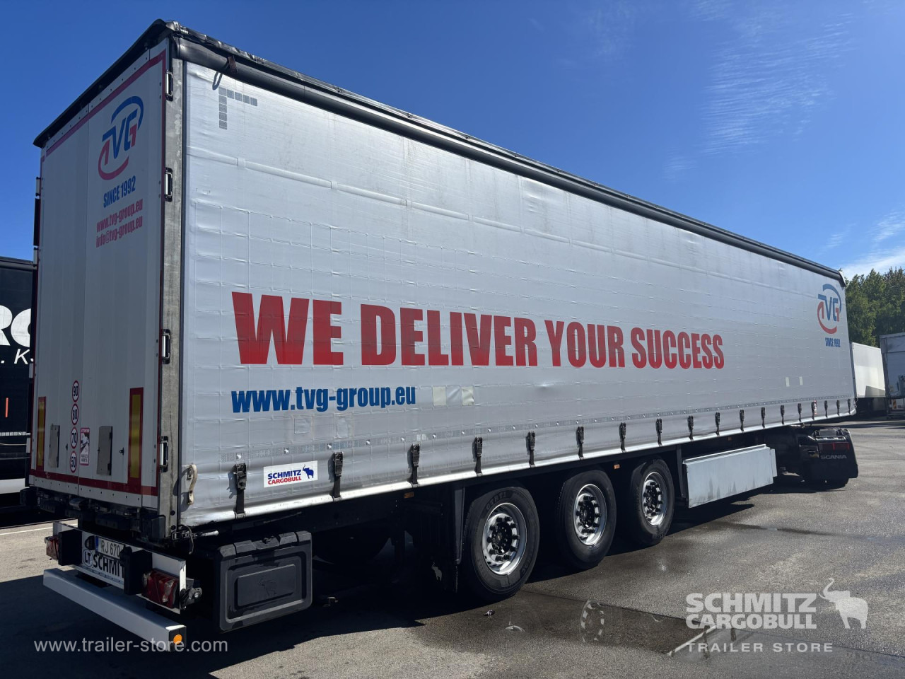 SCHMITZ Curtainsider Standard - Tenta puspiekabe: foto 1 SCHMITZ Curtainsider Standard - Tenta puspiekabe: foto 1