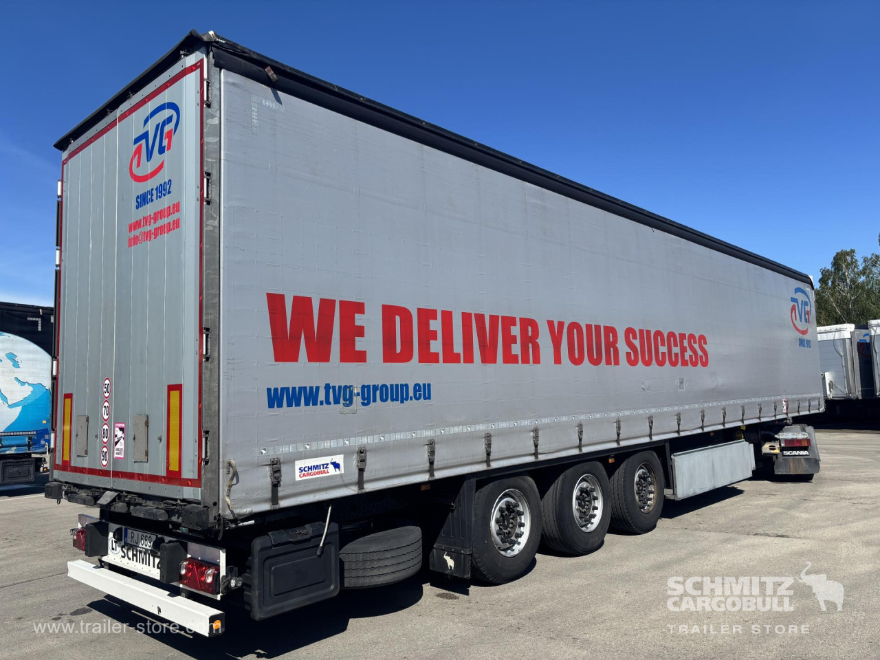 SCHMITZ Curtainsider Standard - Tenta puspiekabe: foto 1 SCHMITZ Curtainsider Standard - Tenta puspiekabe: foto 1