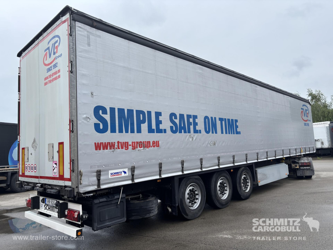 SCHMITZ Curtainsider Standard - Tenta puspiekabe: foto 1 SCHMITZ Curtainsider Standard - Tenta puspiekabe: foto 1