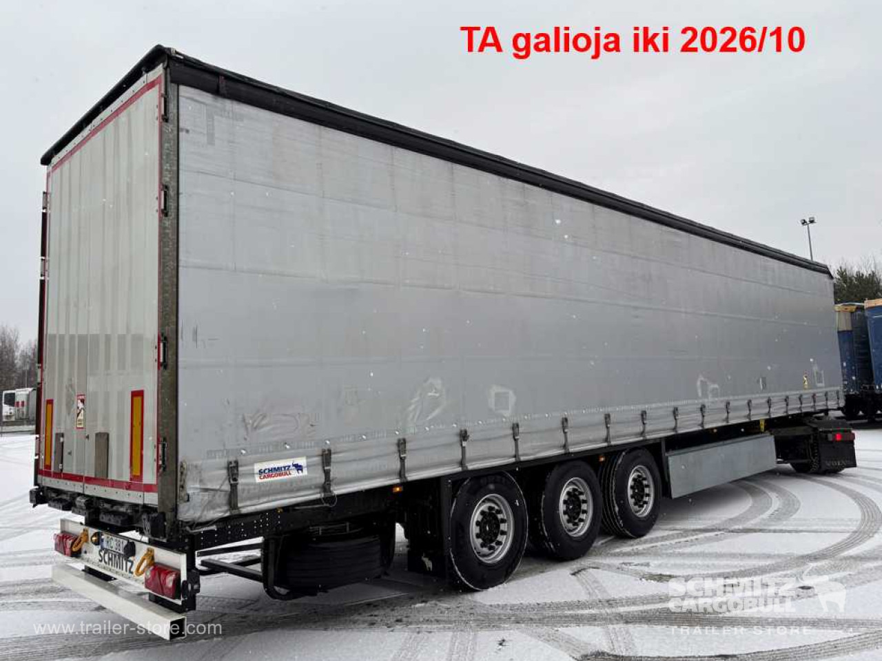 SCHMITZ Curtainsider Standard - Tenta puspiekabe: foto 1 SCHMITZ Curtainsider Standard - Tenta puspiekabe: foto 1