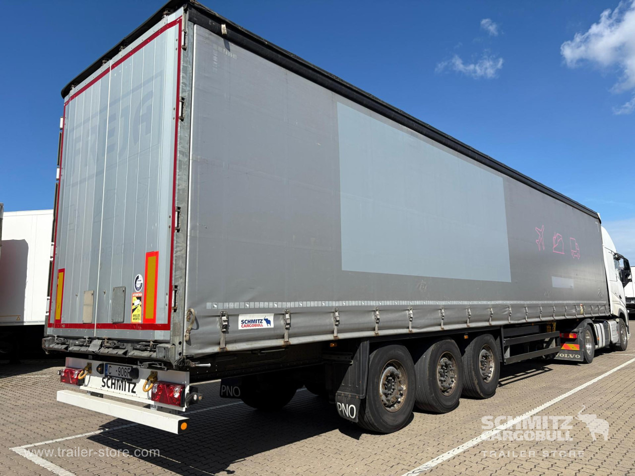 SCHMITZ Curtainsider Standard - Tenta puspiekabe: foto 1 SCHMITZ Curtainsider Standard - Tenta puspiekabe: foto 1