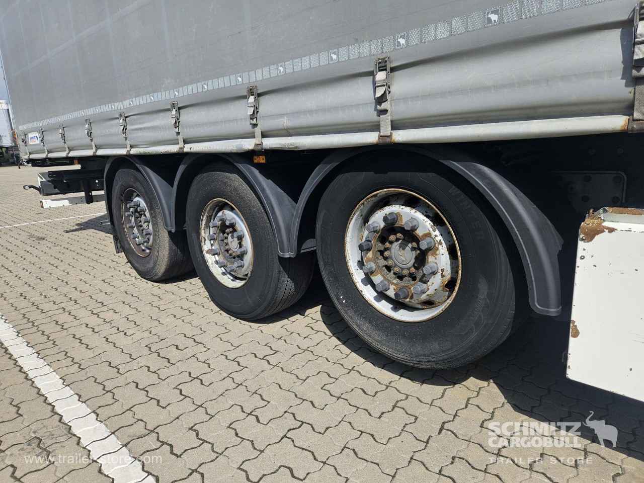 Tenta puspiekabe SCHMITZ Curtainsider Standard: foto 8