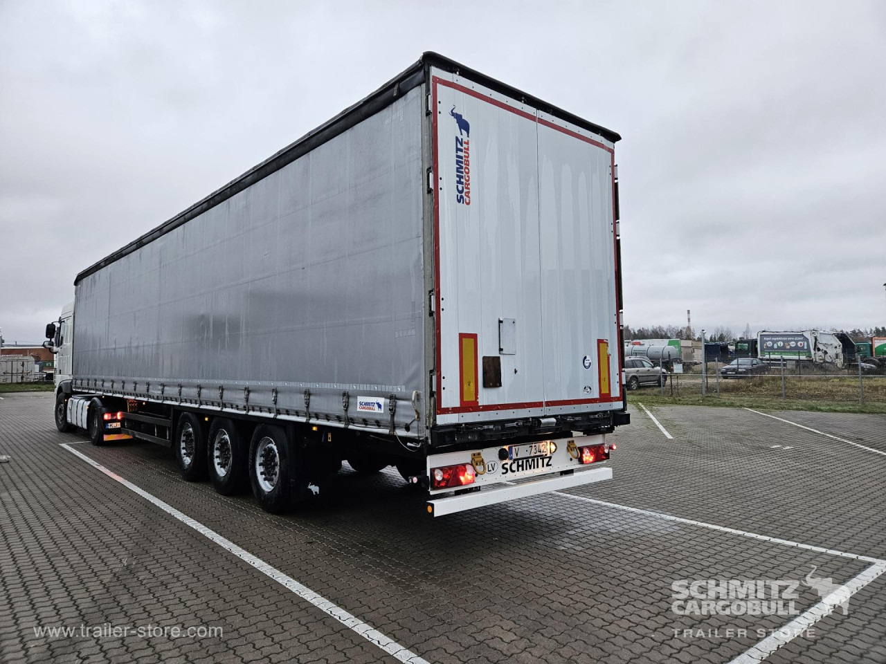 SCHMITZ Curtainsider Standard - Tenta puspiekabe: foto 3 SCHMITZ Curtainsider Standard - Tenta puspiekabe: foto 3
