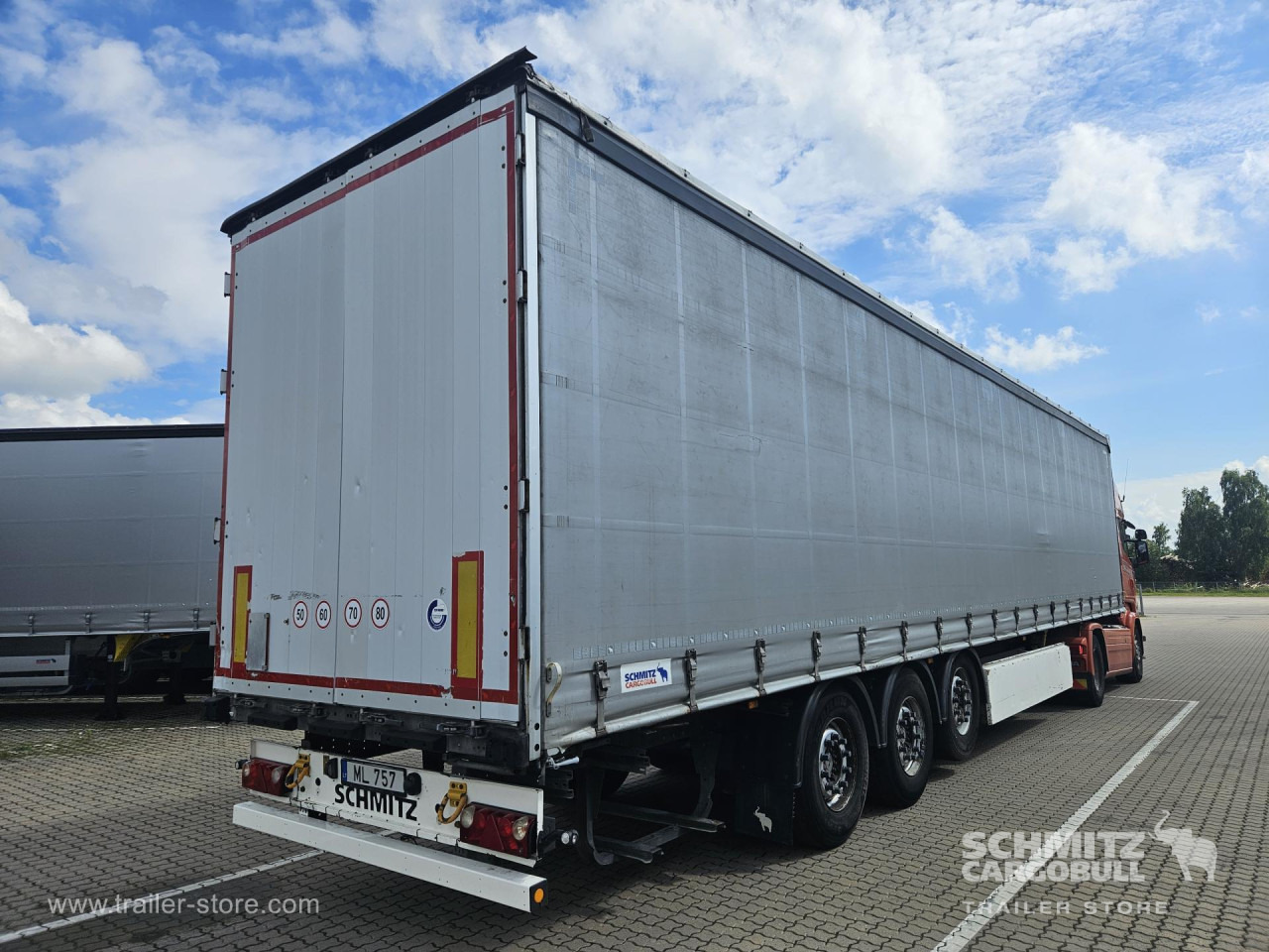 SCHMITZ Curtainsider Standard - Tenta puspiekabe: foto 1 SCHMITZ Curtainsider Standard - Tenta puspiekabe: foto 1