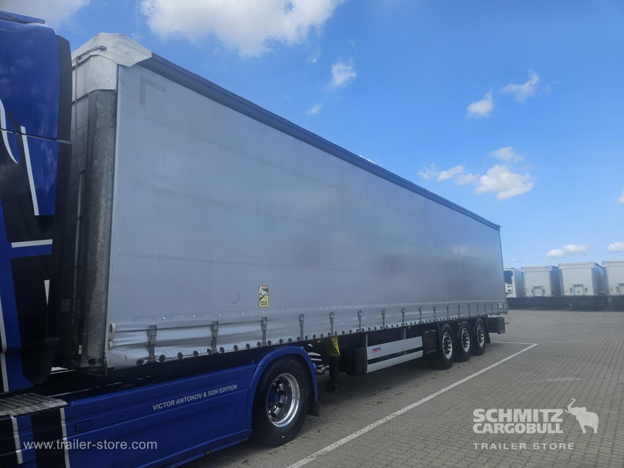 SCHMITZ Curtainsider Standard - Tenta puspiekabe: foto 3 SCHMITZ Curtainsider Standard - Tenta puspiekabe: foto 3