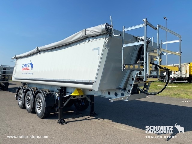 SCHMITZ Tipper Alu-square sided body 24m³ - Puspiekabe pašizgāzējs: foto 1 SCHMITZ Tipper Alu-square sided body 24m³ - Puspiekabe pašizgāzējs: foto 1