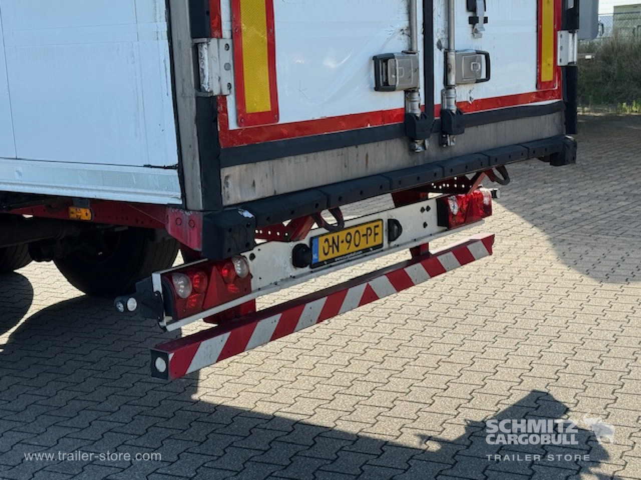 Puspiekabe izotermiskais SCHMITZ Oplegger Vries Multitemp: foto 14