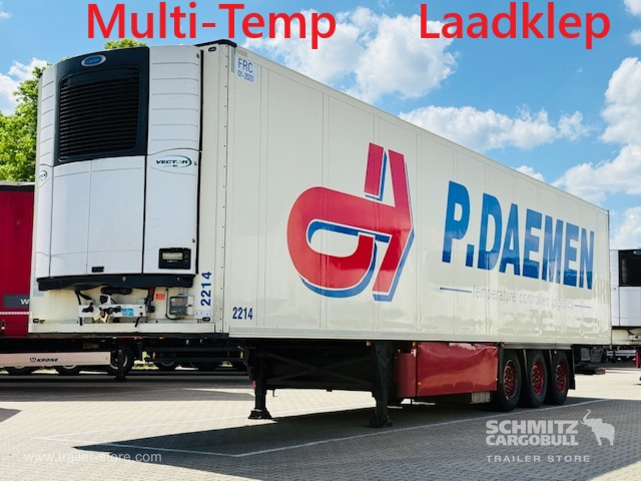 SCHMITZ Oplegger Vries Multitemp Taillift - Puspiekabe izotermiskais: foto 1 SCHMITZ Oplegger Vries Multitemp Taillift - Puspiekabe izotermiskais: foto 1