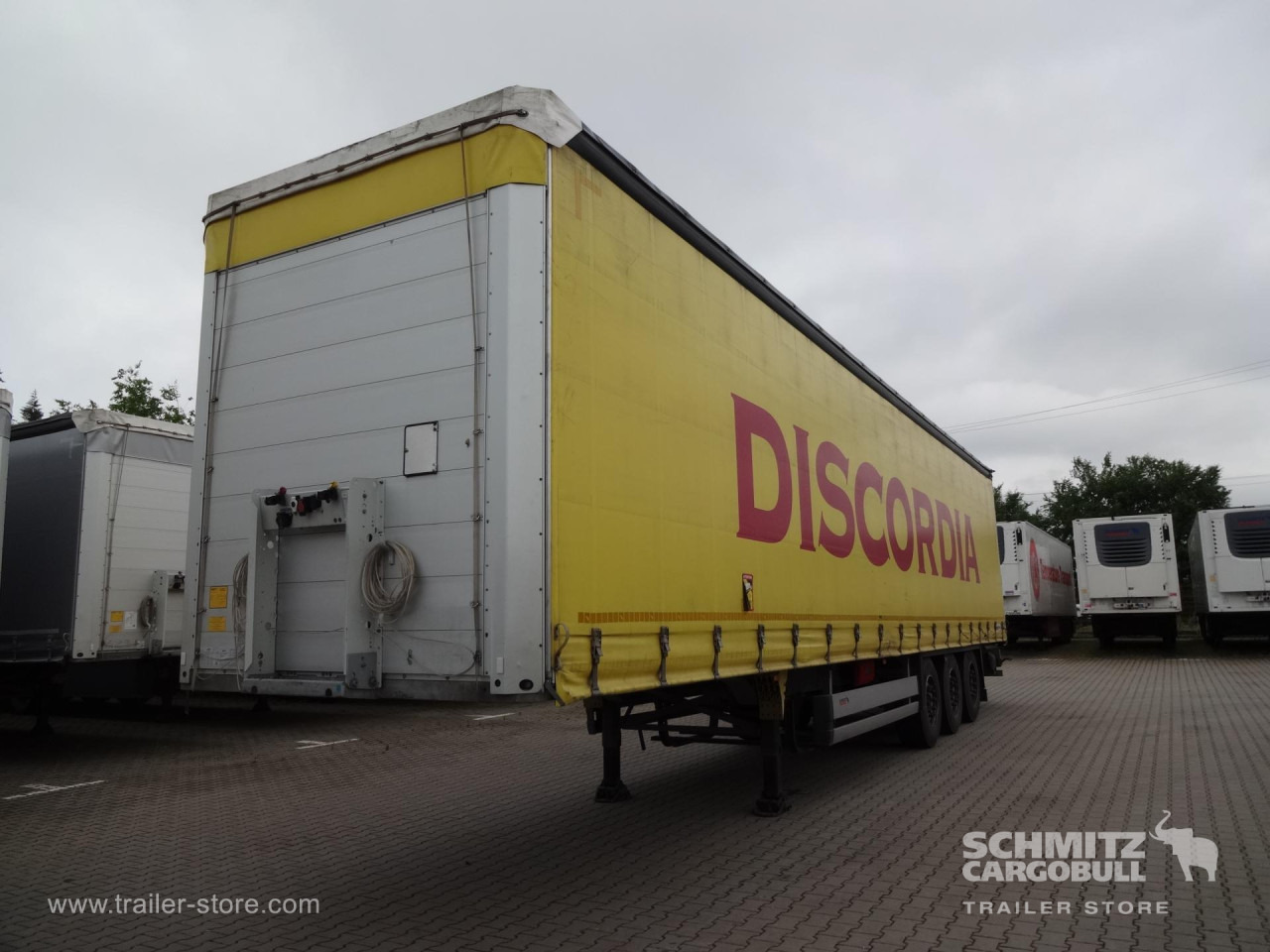 SCHMITZ Curtainsider Standard - Tenta puspiekabe: foto 1 SCHMITZ Curtainsider Standard - Tenta puspiekabe: foto 1