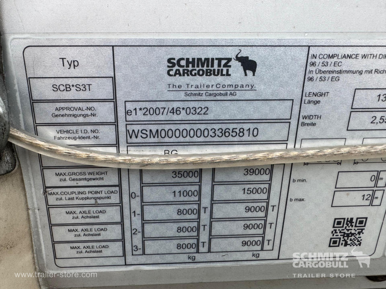 SCHMITZ Curtainsider Standard - Tenta puspiekabe: foto 2 SCHMITZ Curtainsider Standard - Tenta puspiekabe: foto 2