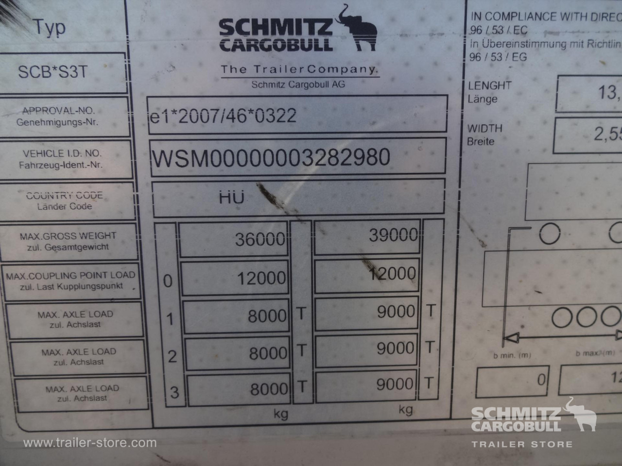 SCHMITZ Curtainsider Varios - Tenta puspiekabe: foto 2 SCHMITZ Curtainsider Varios - Tenta puspiekabe: foto 2